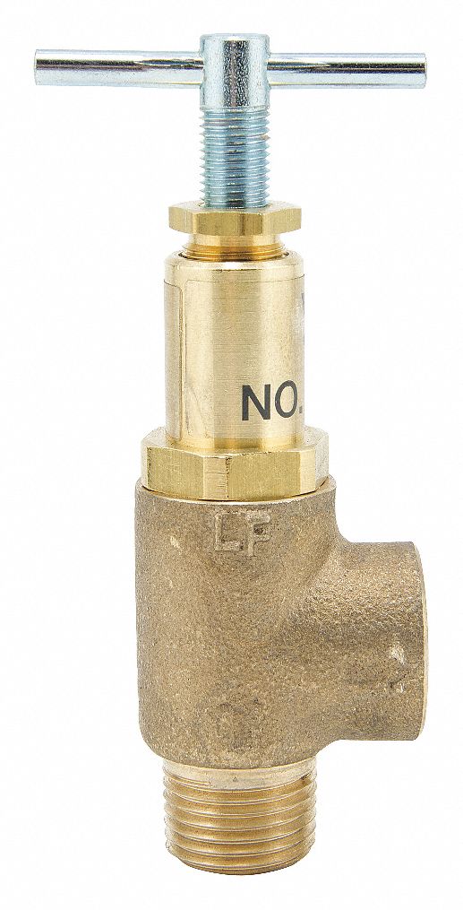 Watts MNPT Bypass Control Relief Valve, 250 psi Max. Pressure - 6267