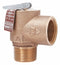 Watts Bronze Steam Safety Relief Valve, MNPT Inlet Type, FNPT Outlet Type - 6277