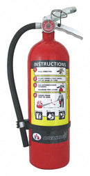 Badger Fire Extinguisher, Dry Chemical, Monoammonium Phosphate, 5.5 lb, 3A:40B:C UL Rating - ADV-550