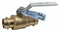 Apollo Ball Valve, Lead-Free Brass, Inline, 2-Piece, Pipe Size 1 1/2 in, Tube Size 1 1/2 in - 77VLF10701