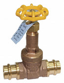 Apollo Gate Valve, Lead-Free Bronze, Press Connection Type, Pipe Size - Valves 1 1/2 in - 30LF00701PR