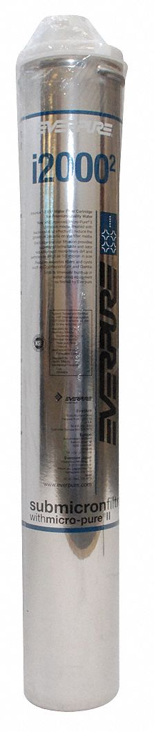 Scotsman 1.67 gpm Replacement Filter Cartridge, Fits Brand: Everpure, 0.5 Micron Rating - EV961227