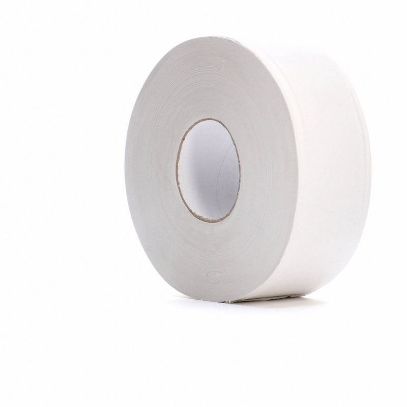Tough Guy Toilet Paper Roll, Tough Guy, Jumbo Core, 2 Ply, 3 3/8 in Core Dia., PK 8 - 36P067