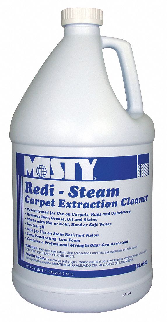 Misty Carpet Cleaner, 1 gal, 1:128 to 1:256, PK 4 - 1038771
