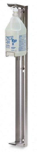Best Sanitizers EZ Step Hygiene Series, 3,785 mL, Foot Operated, Liquid, Wall, Stainless Steel - MD10105