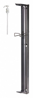 Best Sanitizers EZ Step Hygiene Series, 3,785 mL, Foot Operated, Liquid, Wall, Stainless Steel - MD10105