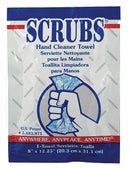 Scrubs Citrus Fragrance Hand Cleaning Towels, 8 in x 12 in, 100 Wipes per Container, 1 EA - 42201