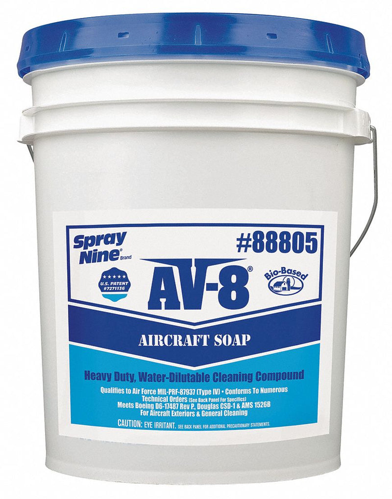 Spray Nine 5 gal. Aircraft Soap, 1 EA - 88805