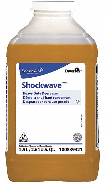 Diversey Heavy Duty Degreaser For Use With No Series Chemical Dispenser, 2 PK - 100839421