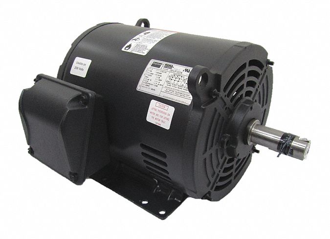 Dayton 7 1/2 HP, General Purpose Motor, 3-Phase, 3540 Nameplate RPM, 230/460 Voltage, 213/5 Frame - 36VF02