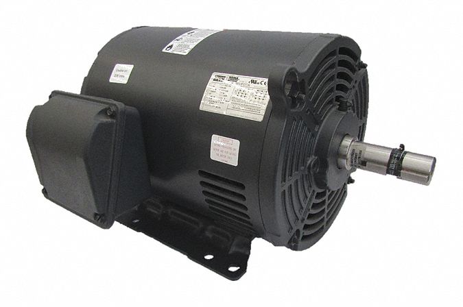 Dayton 10 HP, General Purpose Motor, 3-Phase, 1180 Nameplate RPM, 230/460 Voltage, 254/6T Frame - 36VF07