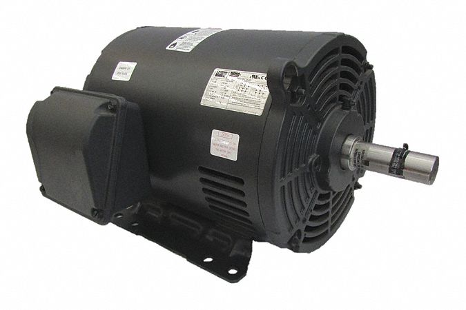 Dayton 20 HP, General Purpose Motor, 3-Phase, 3530 Nameplate RPM, 230/460 Voltage, 254/6T Frame - 36VF08