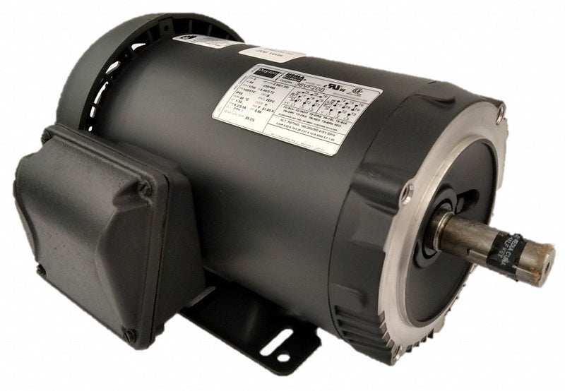 Dayton 2 HP, General Purpose Motor, 3-Phase, 1745 Nameplate RPM, 230/460 Voltage, 143/5TC Frame - 36VF20