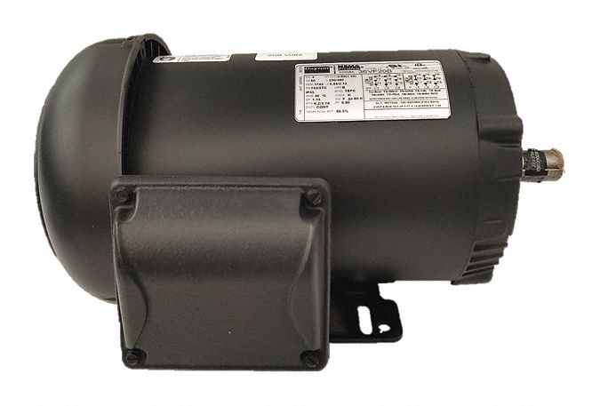 Dayton 2 HP, General Purpose Motor, 3-Phase, 1745 Nameplate RPM, 230/460 Voltage, 143/5TC Frame - 36VF20