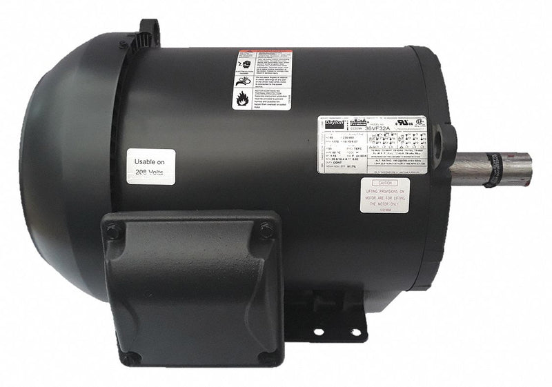 Dayton 36VF32 - GP Mtr TEFC 7-1/2 HP 1770rpm 1-3/8in dia