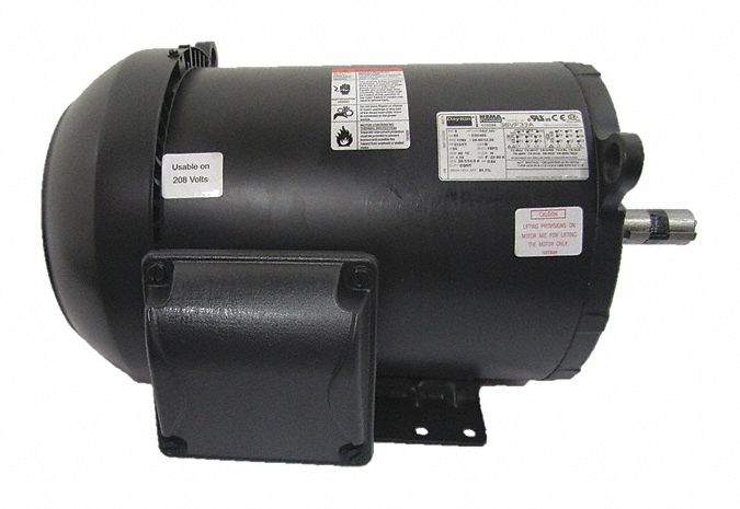 Dayton 10 HP, General Purpose Motor, 3-Phase, 1755 Nameplate RPM, 230/460 Voltage, 213/5T Frame - 36VF33