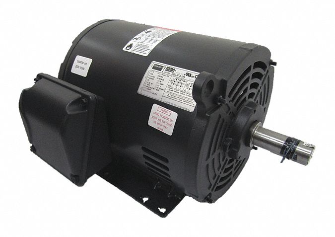 Dayton 7 1/2 HP, General Purpose Motor, 3-Phase, 1770 Nameplate RPM, 230/460 Voltage, 213/5T Frame - 36VF41