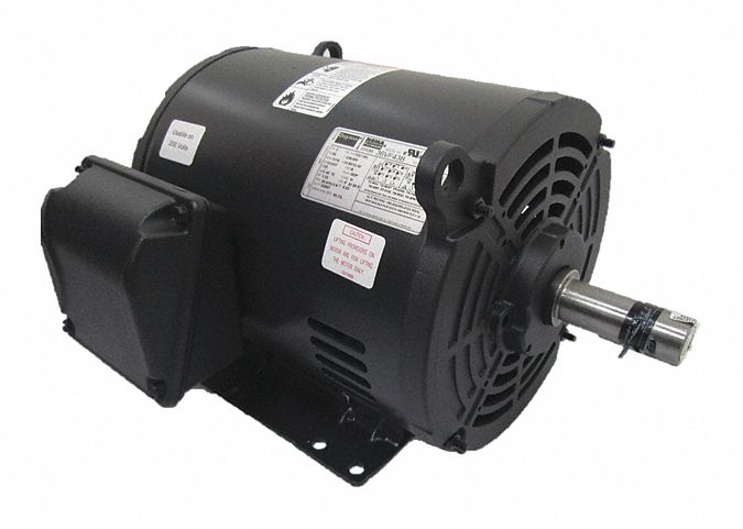 Dayton 10 HP, General Purpose Motor, 3-Phase, 1770 Nameplate RPM, 230/460 Voltage, 213/5T Frame - 36VF43