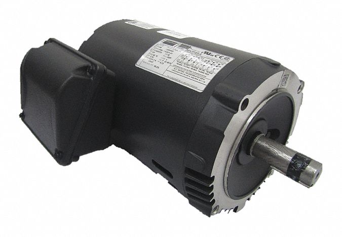 Dayton 1 HP, General Purpose Motor, 3-Phase, 1760 Nameplate RPM, 230/460 Voltage, 143/5TC Frame - 36VF45