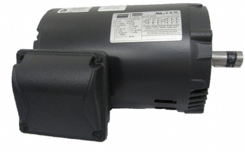 Dayton 1 1/2 HP, General Purpose Motor, 3-Phase, 3465 Nameplate RPM, 230/460 Voltage, 143/5TC Frame - 36VF46