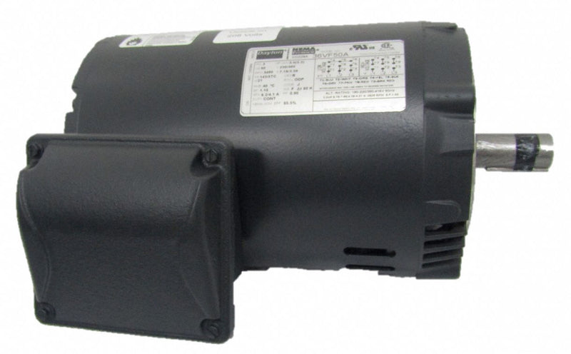Dayton 3 HP, General Purpose Motor, 3-Phase, 3475 Nameplate RPM, 230/460 Voltage, 143/5TC Frame - 36VF50