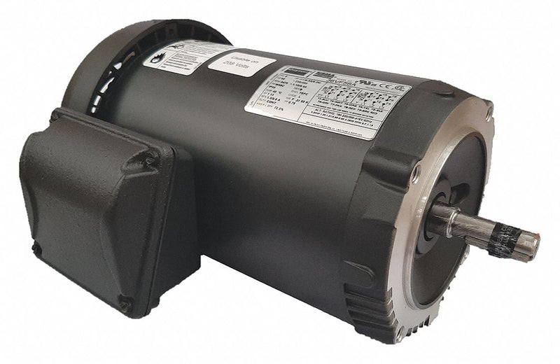 Dayton 1/3 HP, General Purpose Motor, 3-Phase, 3500 Nameplate RPM, 208-230/460 Voltage, 56C Frame - 36VF56