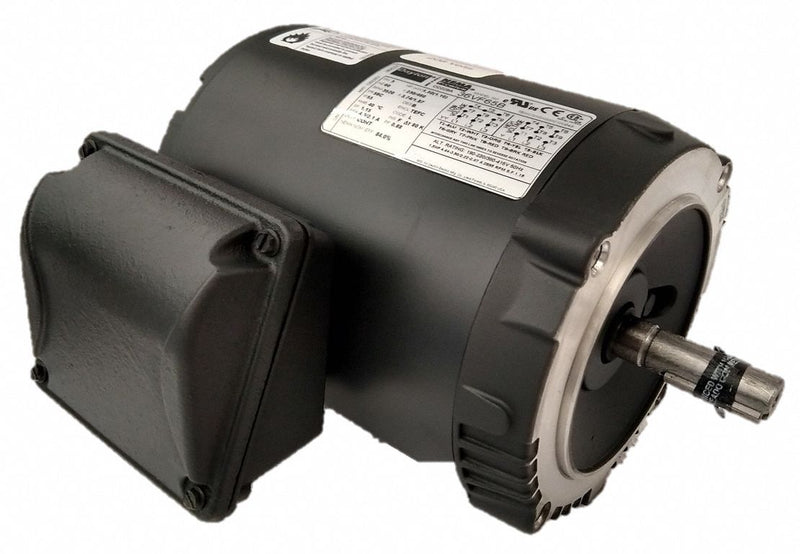 Dayton 1 1/2 HP, General Purpose Motor, 3-Phase, 3470 Nameplate RPM, 230/460 Voltage, 56C Frame - 36VF65