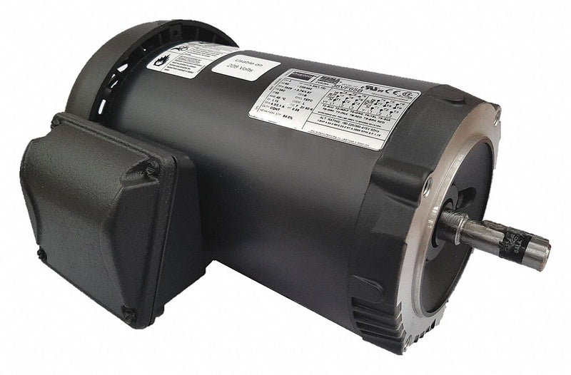 Dayton 1 1/2 HP, General Purpose Motor, 3-Phase, 3470 Nameplate RPM, 230/460 Voltage, 56C Frame - 36VF65