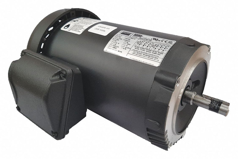 Dayton 1 1/2 HP, General Purpose Motor, 3-Phase, 1750 Nameplate RPM, 230/460 Voltage, 56C Frame - 36VF67