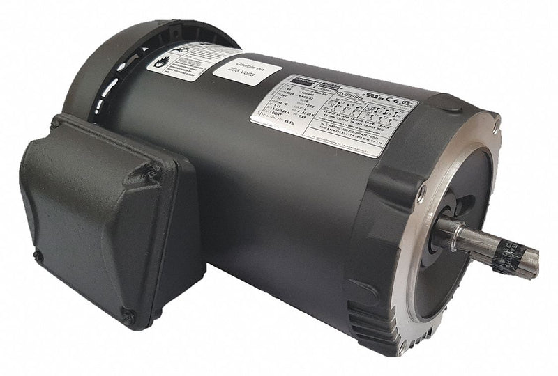 Dayton 2 HP, General Purpose Motor, 3-Phase, 3480 Nameplate RPM, 230/460 Voltage, 56C Frame - 36VF69