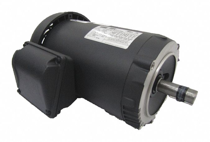 Dayton 2 HP, General Purpose Motor, 3-Phase, 1755 Nameplate RPM, 230/460 Voltage, 143/5TC Frame - 36VF72