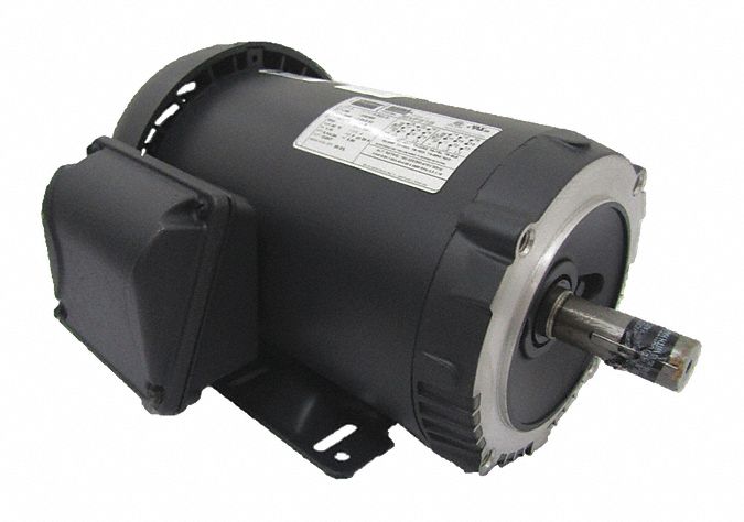Dayton 3 HP, General Purpose Motor, 3-Phase, 3490 Nameplate RPM, 230/460 Voltage, 143/5TC Frame - 36VF91