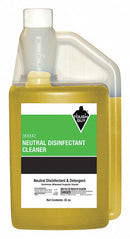 Tough Guy Disinfectant, 1 qt. Cleaner Container Size, Bottle Cleaner Container Type, Lemon Fragrance - 36XX42