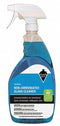 Tough Guy Glass Cleaner, 1 qt Cleaner Container Size, Hard Nonporous Surfaces Chemicals For Use On - 36XX43