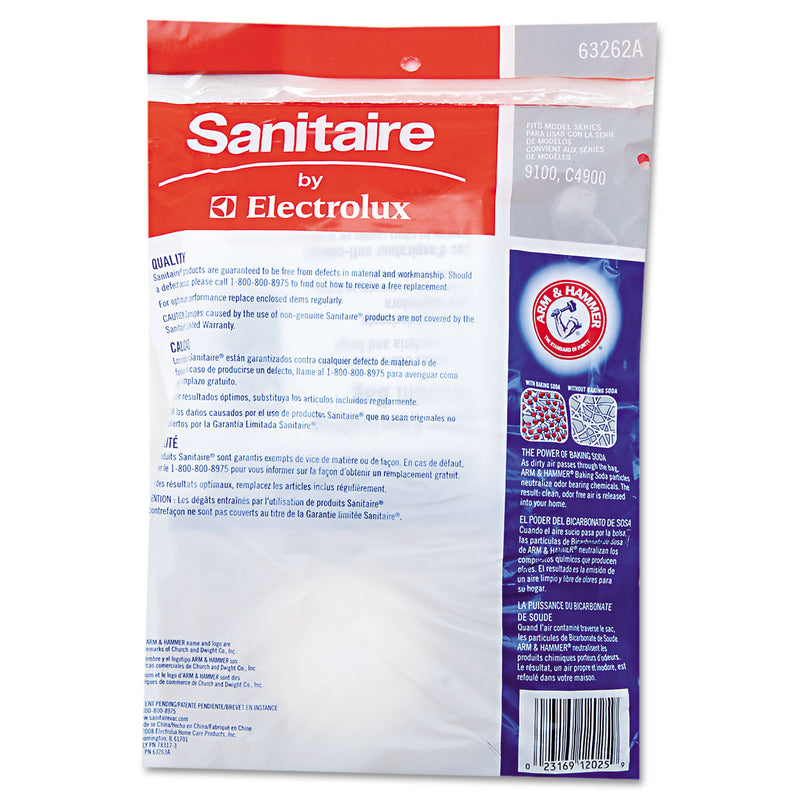Sanitaire Sd Premium Allergen Vacuum Bags For Sc9100 Series, 5/Pack - EUR63262B10