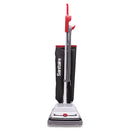 Sanitaire Tradition Quietclean Upright Vacuum, 18 Lb, Gray/Red/Black - EURSC889B