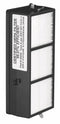 Excel Dryers 4-1/32" x 2-9/32" x 8-5/8" Metal Mesh HEPA Replacement Filter, Black - 40520