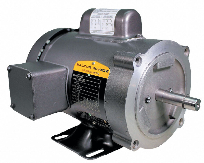 Baldor Electric CL3403 - Motor 1/4 HP 1725 RPM 115/230V 56C TEFC