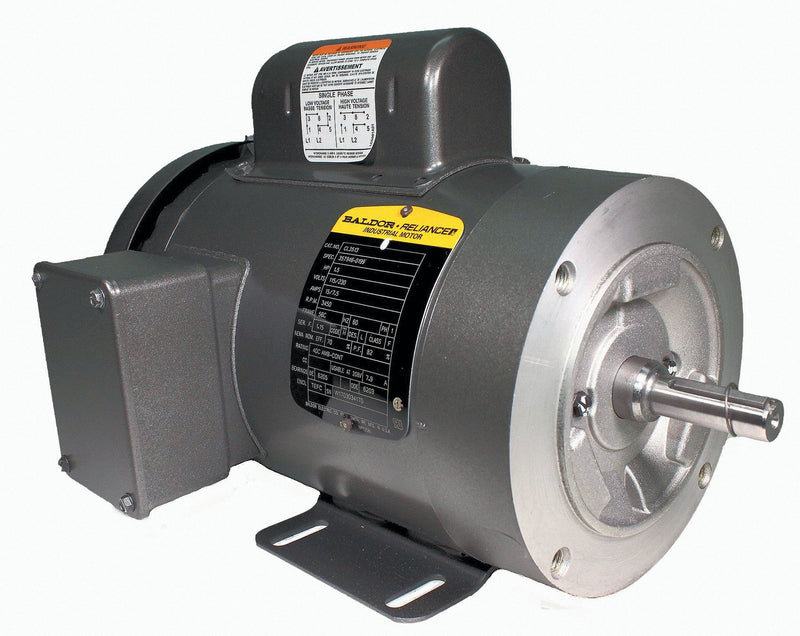 Baldor 1 1/2 HP, General Purpose Motor, Capacitor-Start, 3450 Nameplate RPM, 115/230 Voltage - CL3513