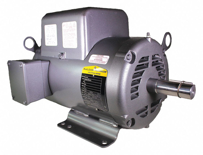 Baldor 5 HP, General Purpose Motor, Capacitor-Start, 1725 Nameplate RPM, 230 Voltage, 184T Frame - L1410T