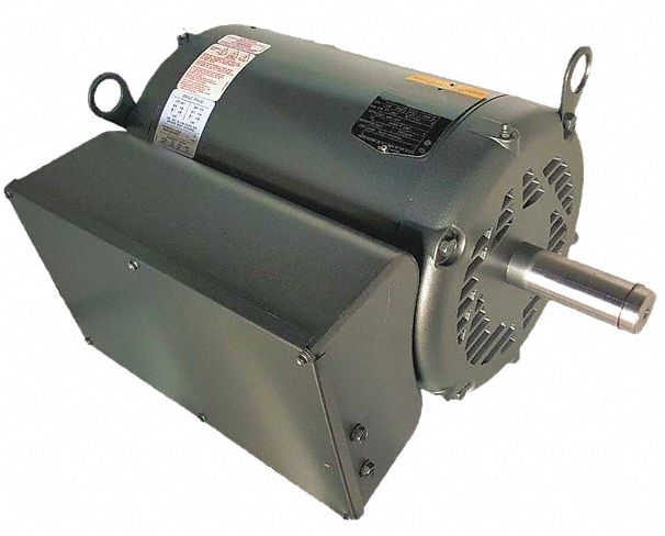 Baldor 10 HP, General Purpose Motor, Capacitor-Start, 1725 Nameplate RPM, 230 Voltage, 215T Frame - L1512T