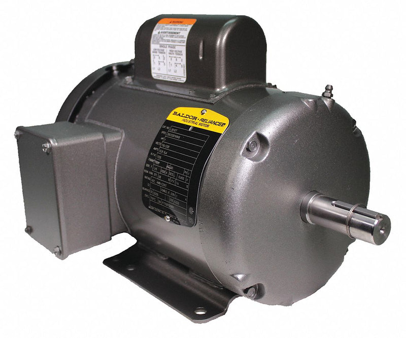 Baldor Electric L3510T - Motor 1 HP 1725 RPM 115/230V 143T TEFC