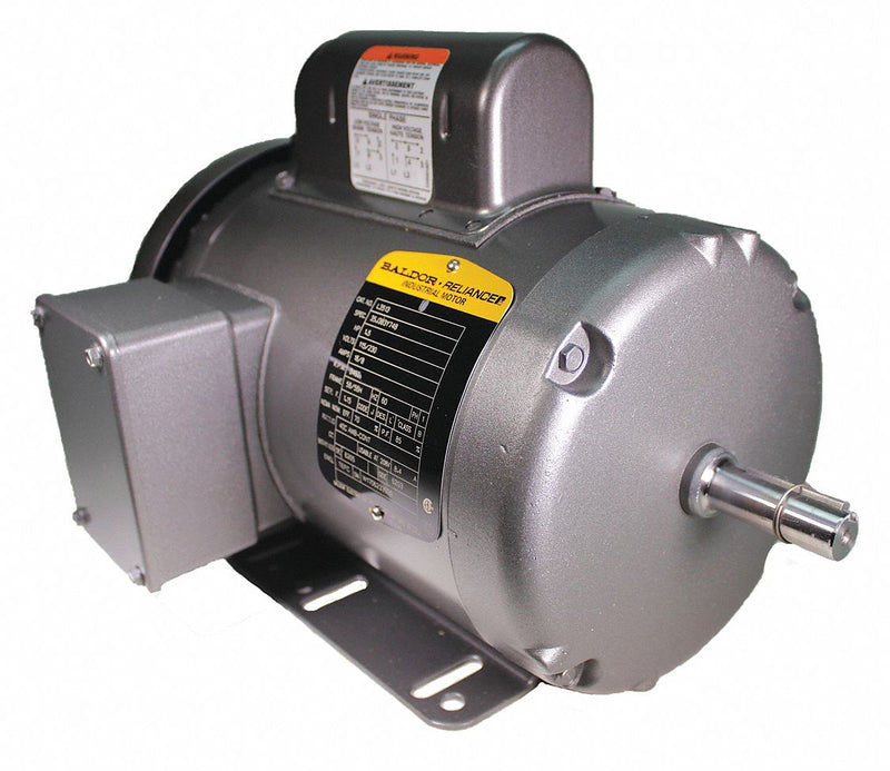 Baldor Electric L3513M - Motor 1-1/2 HP 115/230V 56/56H TEFC