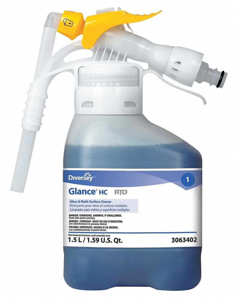 Diversey Glass and All Purpose Cleaner For Use With RTD Chemical Dispenser, 2 PK - 93063402