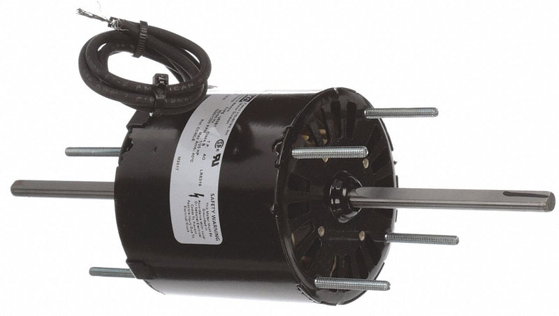 Fasco 1/25 HP, HVAC Motor, Shaded Pole, 1500/1200 Nameplate RPM, 230 Voltage, Frame 3.3 - D636