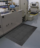 Notrax Antifatigue Mat, PVC Sponge, 5 ft x 3 ft, 1 EA - 621S3660BL