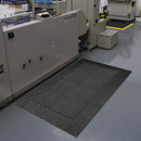 Notrax Antifatigue Mat, PVC Sponge, 6 ft x 4 ft, 1 EA - 621S4872BL
