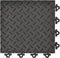 Notrax Interlocking Antifatigue Mat, PVC Sponge, Black, 12 PK - 621S1212BL