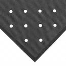 Notrax Drainage Mat, 3 ft L, 24 in W, 5/8 in Thick, Rectangle, Black - T17P0032BL