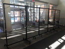 Screenflex Room Partition, Number of Panels 1, 6 ft. 2" Overall Height, 3 ft. 4" Overall Width - CCRD1